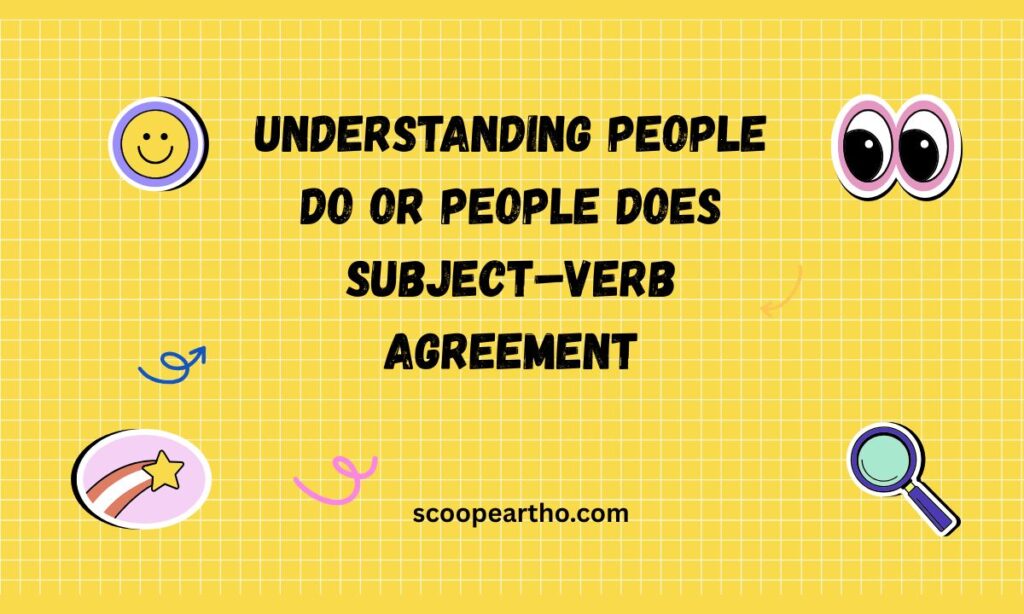 People Do or People Does