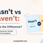 Hasn't vs Haven't