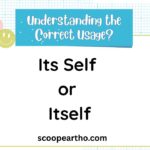 Its Self or Itself