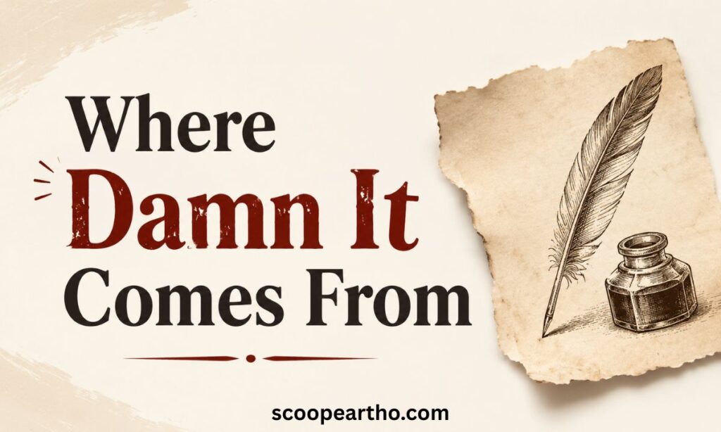 Where Damn It Comes From
