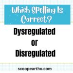 Dysregulated or Disregulated in Everyday Examples (1)