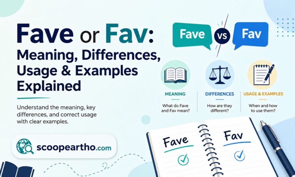 Fave or Fav Meaning, Differences, Usage & Examples Explained