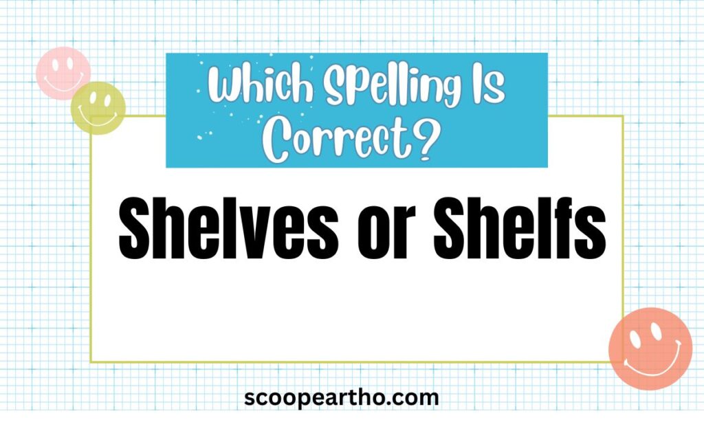 Shelves or Shelfs Which Spelling Is Correct Easy Grammar Guide