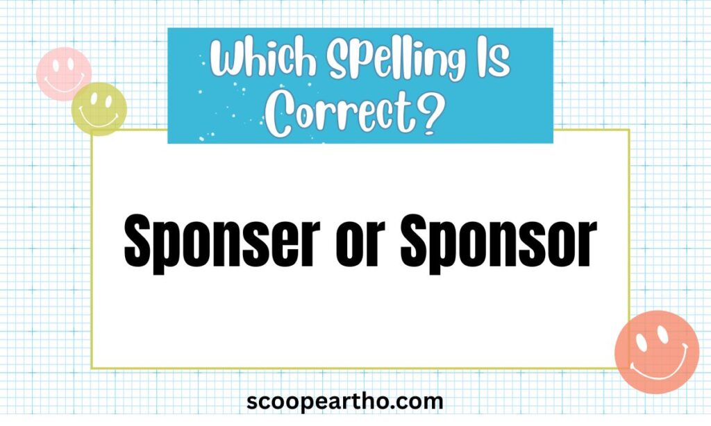 Sponser or Sponsor