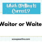 Waitor or Waiter
