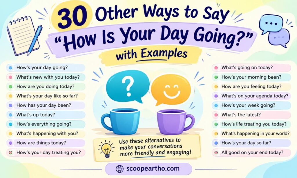 30 Other Ways to Say How Is Your Day Going with Examples
