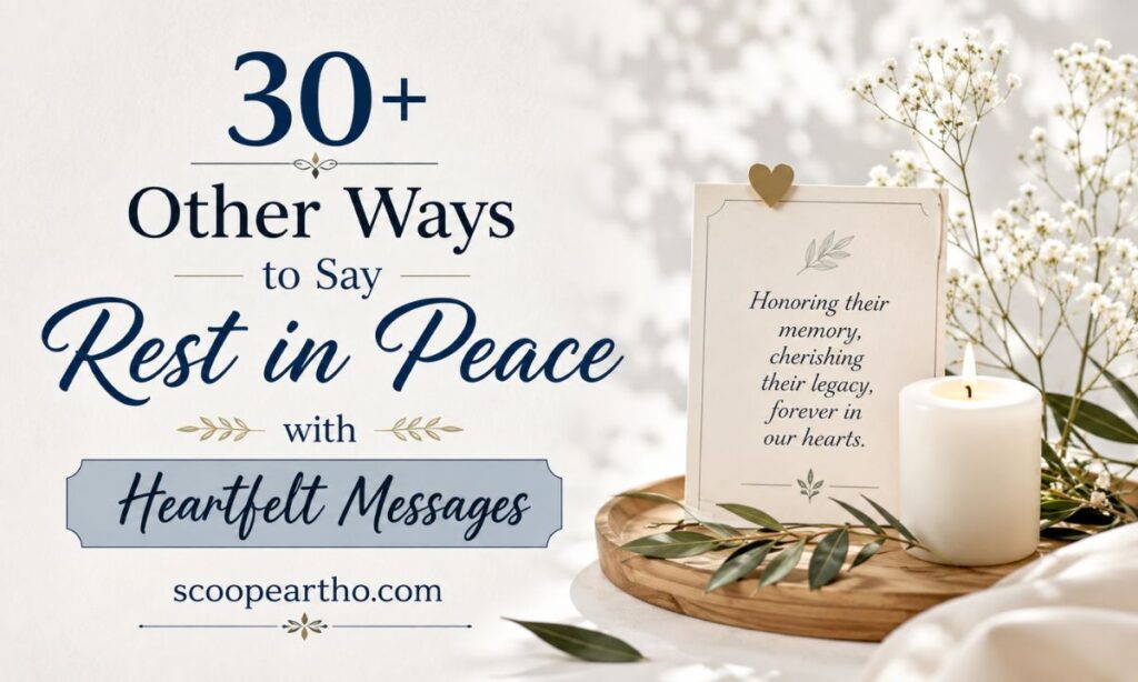 30+ Other Ways to Say Rest in Peace