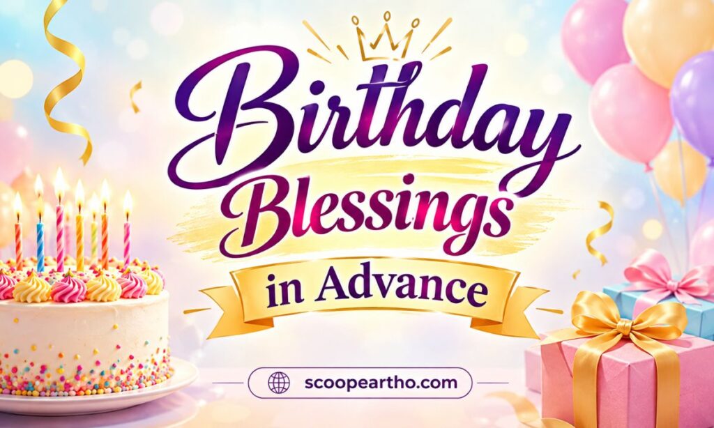 Birthday Blessings in Advance