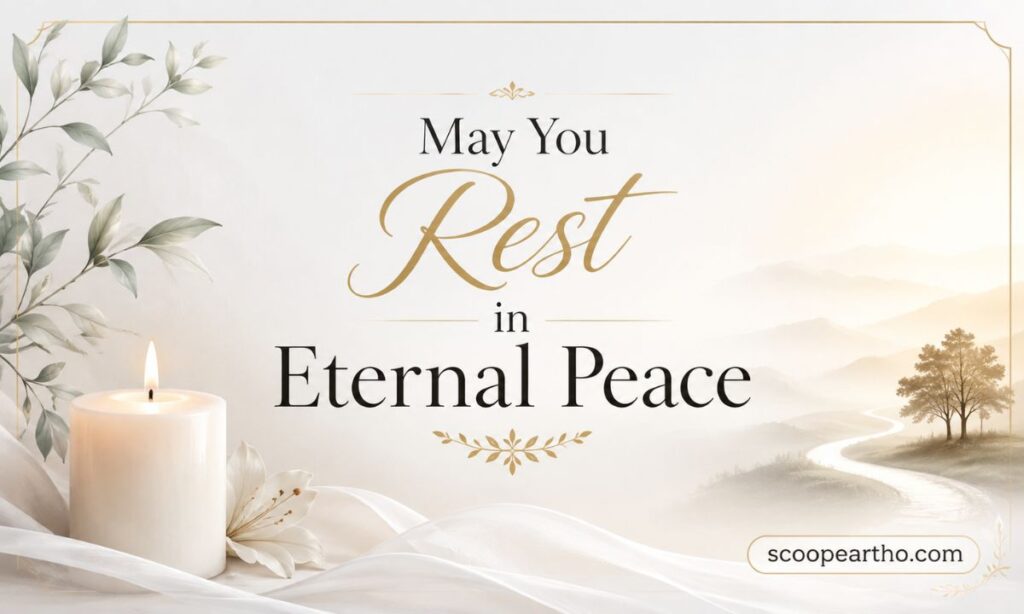 May You Rest in Eternal Peace