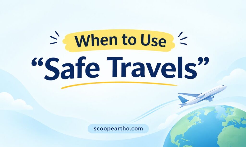 When to Use Safe Travels